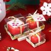 Romantic Red Apple Candle - Christmas Fruit Style