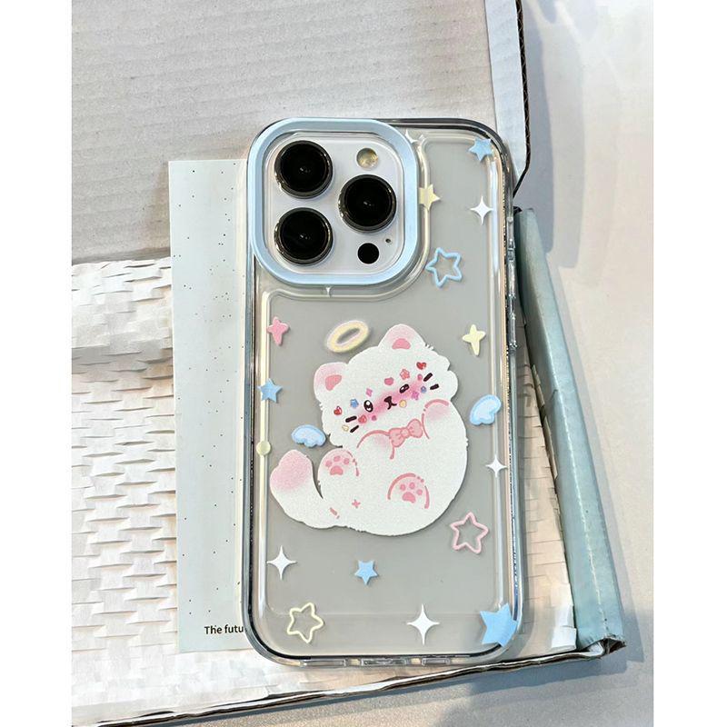 Kreatywne miękkie etui dla Apple iPhone 12/13/14/15 Pro Max/16 Pro/16, XS Max – Precyzyjne dopasowanie