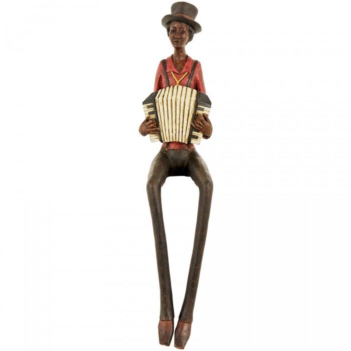 Hill Interiors Sitting Jazz Band Accordionist