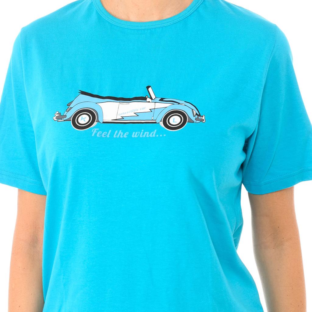 Women's Short-Sleeved Cotton Summer Pajamas KL40000