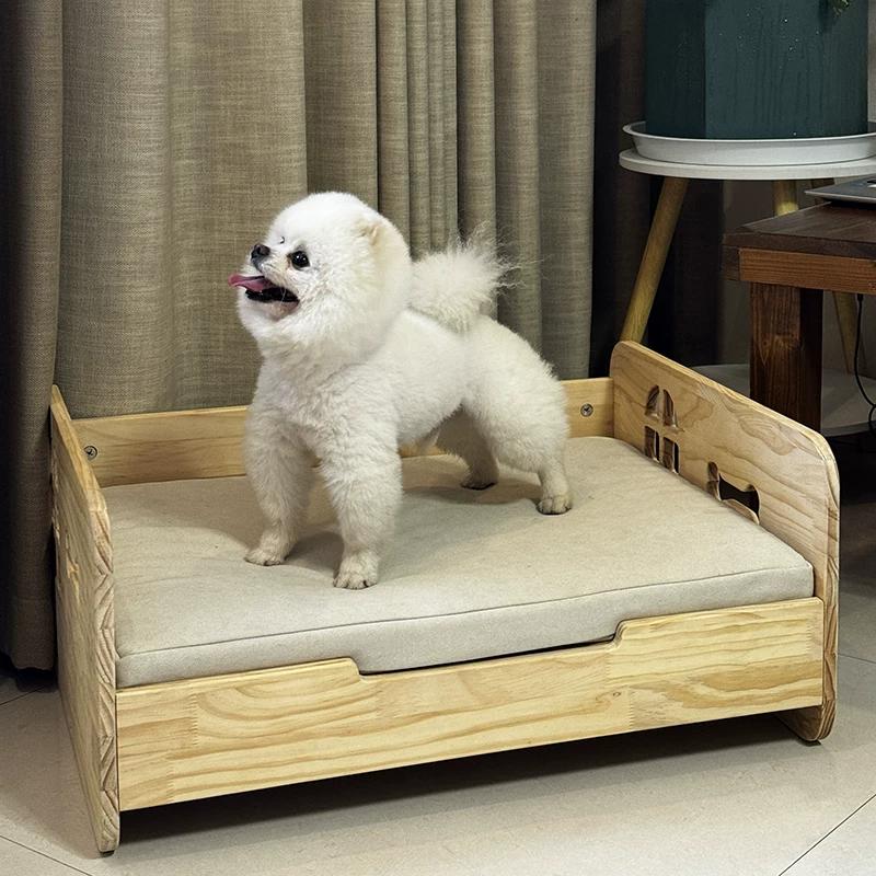 Cat Bed Dog Kennel Pet Camp Bed Pet Nest Integrated Moisture-Proof All Seasons Scratch-Resistant Wear-Resistant Breathable