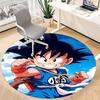 1pc Goku Saiyan Office Round Area Rug, Under Office Chairs Bedroom Living Room Home Decor a1022363
