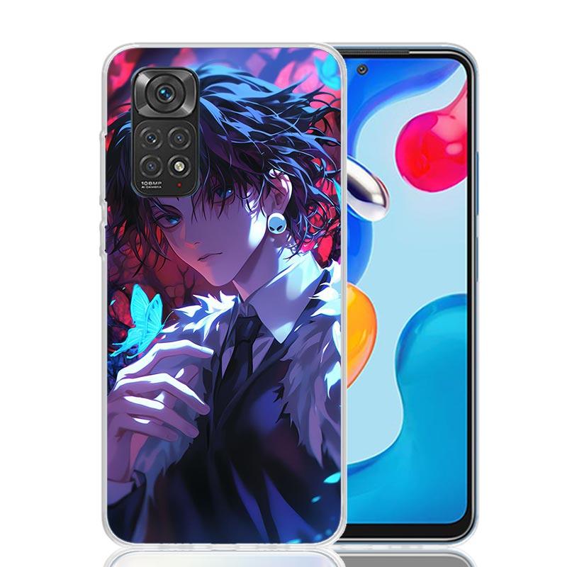 Huner X-Hunters Chrollo Shizuku Phone Case For Xiaomi Redmi Note 15 14 13 12S 12 Pro Plus 11S 11E 11 11T 10S 10 Art Soft Pattern