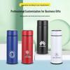 Smart Stainless Steel Insulated Cup with Touch Temperature Display - Office & Business Tea Brewing Gift