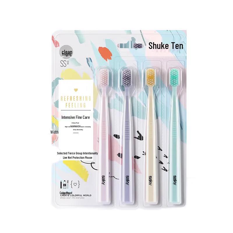 

Shuke Gentle Soft Toothbrush (4-Pack)
