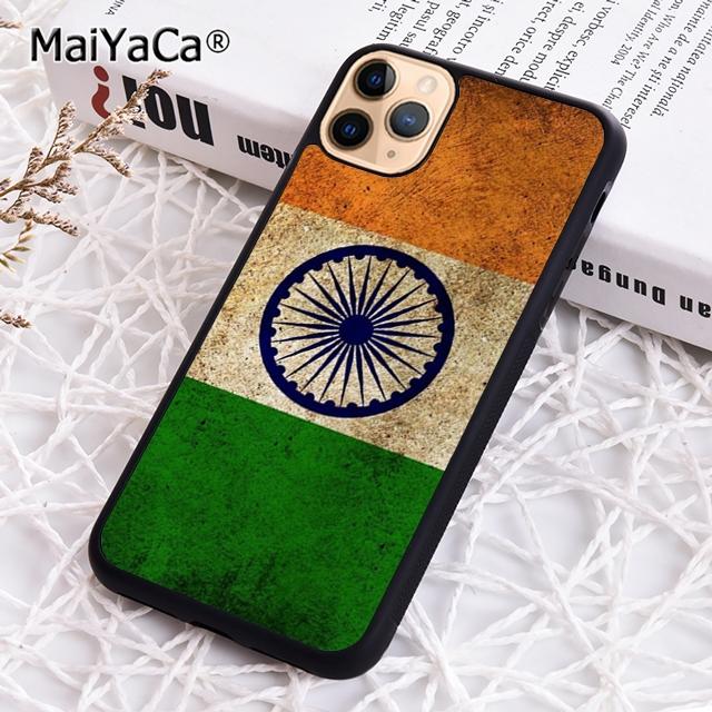 

MaiYaCa Indian Flag Phone Case Cover For iPhone 17 Air 16 15 6s plus 11 12 13 14 pro max shell coque iPhone 11pro max