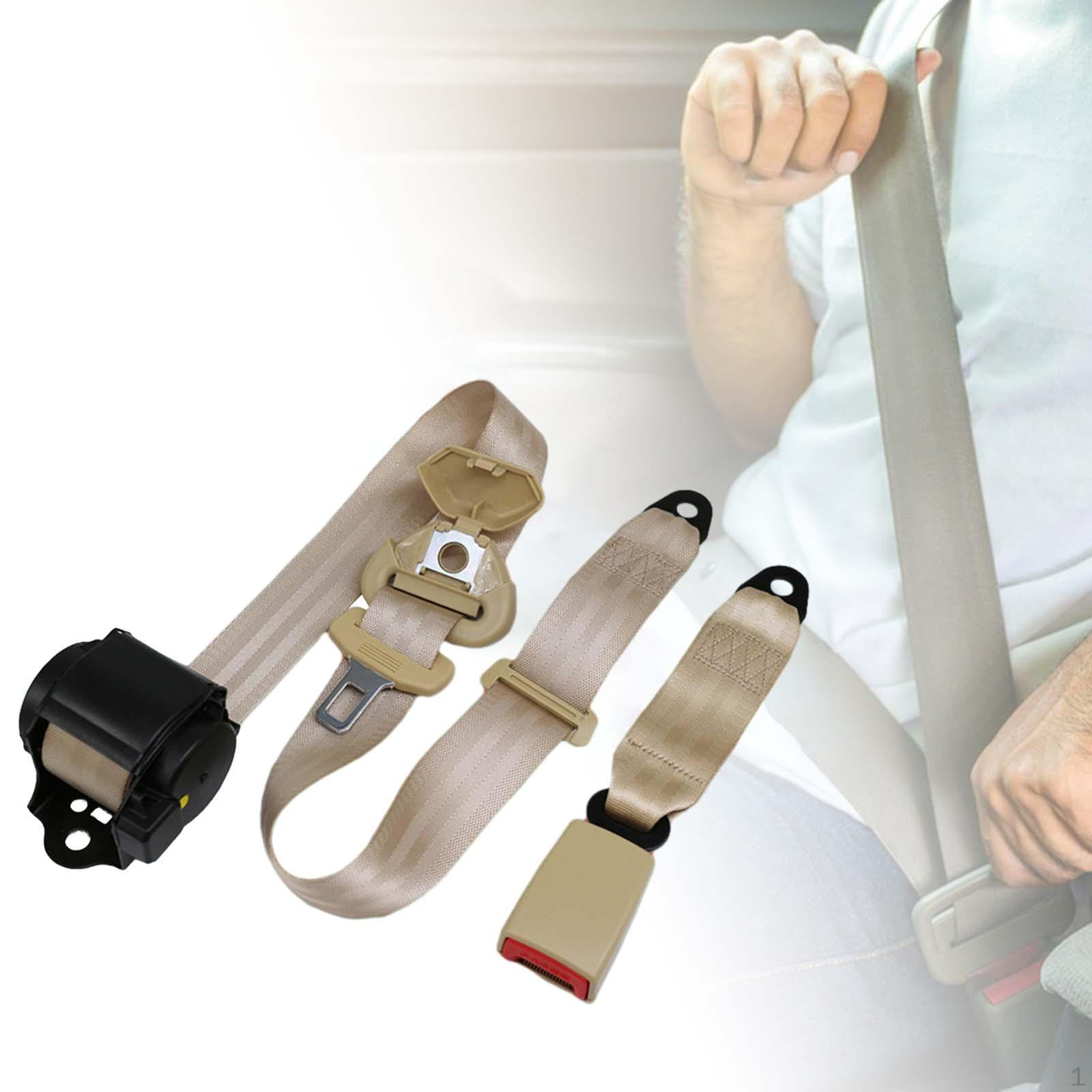 3-точечный автомобильный ремень безопасности для колясок, пикапов, аксессуары безопасности для UTV, крепежный ремень, оранжевый