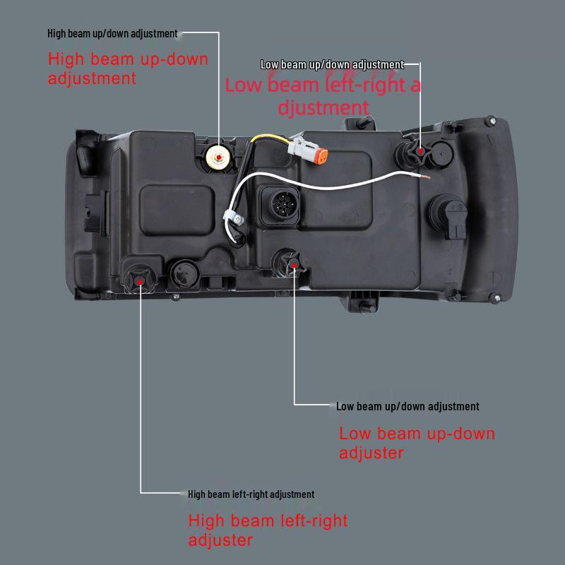 Dual-Lens LED Headlight for DAF XF CF LF 105 Trucks