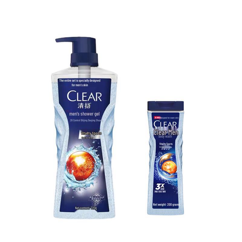 

CLEAR Men s Shower Gel