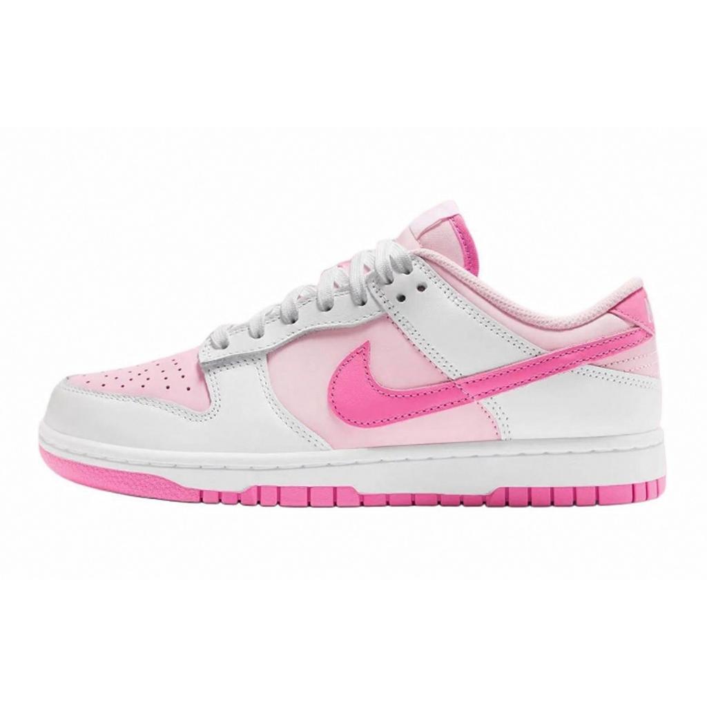 Nike Dunk Pink Encounter Slip Resistant Abrasion Resistant Slip Resistant Abrasion Resistant Low Top Skateboard Shoes HQ1181-661(Team691-)