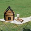 9/14L Geschirr-Organizer Oxford-Stoff Tragetasche Campinggeschirr Aufbewahrungstasche Wasserdicht BBQ Picknicktasche Outdoor-Zubehör