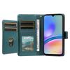 For Samsung Galaxy A05s 4G Case with Multi-Card Holder and Strap PU Leather Phone Cover Stand