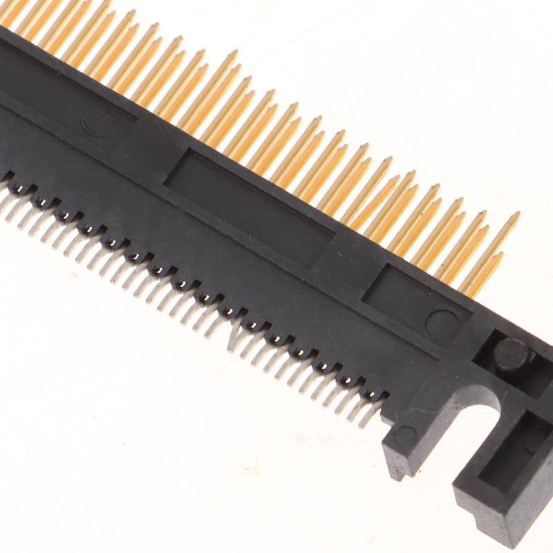 5Pcs 50Pin Arm Length 19.0 Patch Card Slot Connector On Cf Card Holder Board Black/Coffee