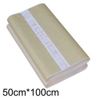 Hot 100Pcs 50x100cm Chinese Painting Calligraphy Draw Rice Xuan Paper Stationery Painting Paper