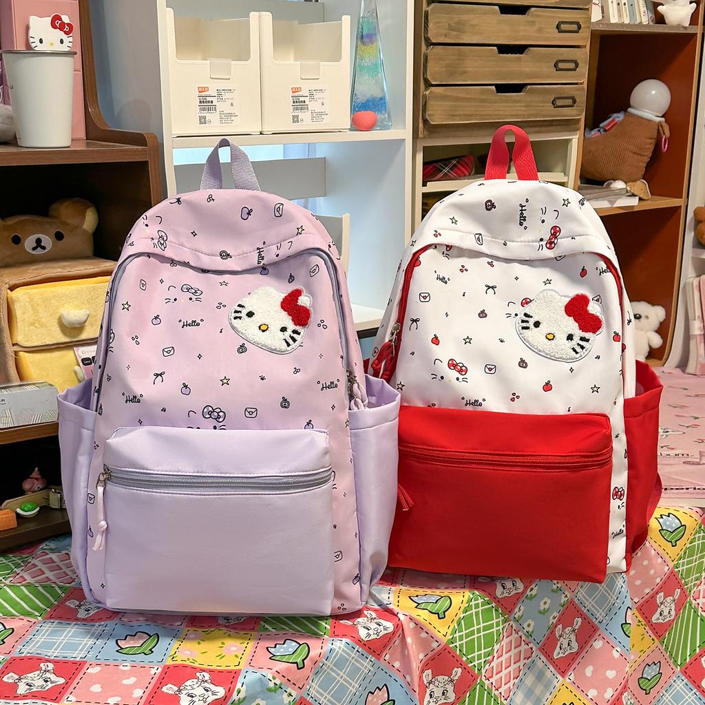 Schoolbag New Japanese Cute Cartoon Backpack Girl Junior High School Primary School Large Capacity Commuting Light Schoolbag Student Backpack