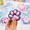 Cute Cat Paw Squeeze Toy - Soft Squishy Stress Relief For Anxiety & Relaxation - Fun Decompression Gift For Adults & Kids