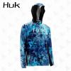 Mens Long Sleeve Fishing Hoodie UPF Sun Protection Quick Dry Outdoor Apparel Lure