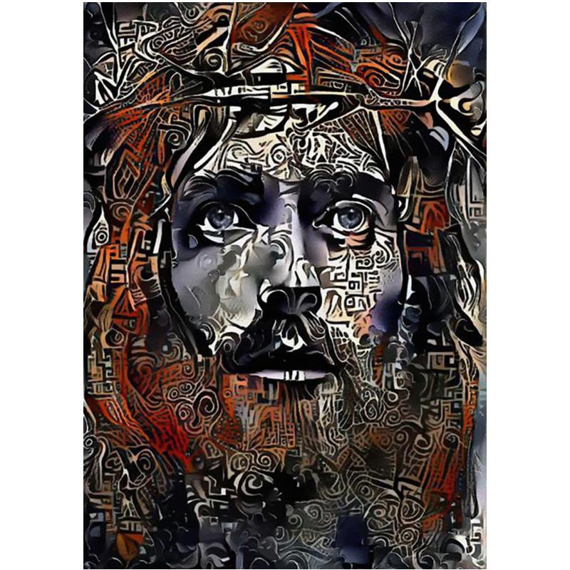 Pictură cu diamant DIY 5D Animale și peisaje interesante Broderie cu diamante Kit punct de cruce cu strass complet Mozaic Home Decor