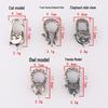 Tingxiang S925 Sterling Silver Retro Animal Clasp for Pearl Necklace & Bracelet DIY Jewelry.