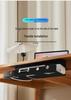 Under-Desk Cable Organizer & Power Strip Storage Box - No-Drill Data Cable Holder & Shelf