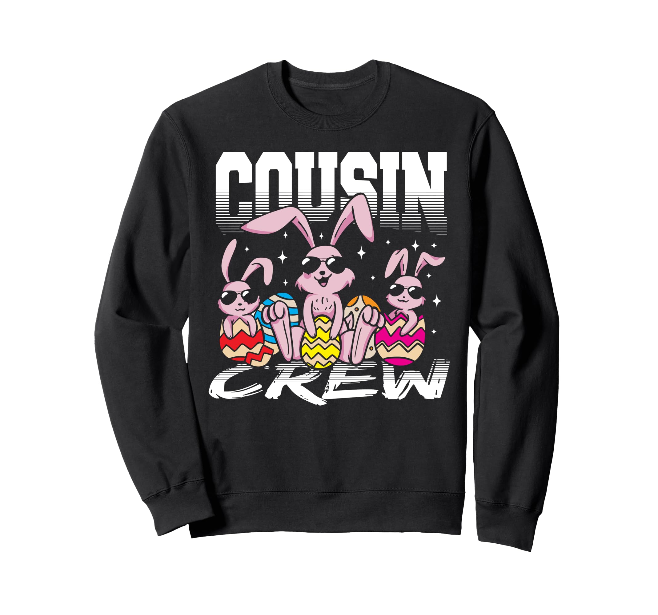 

Крутые солнцезащитные очки Easter Cousin Crew Bunny. чёрный