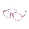 Ultraligh Fashion Flexible No Screws  Eyewear Big Size Retro Round Optical Anti Blue Light Men Women Eyeglasses Frame 66016