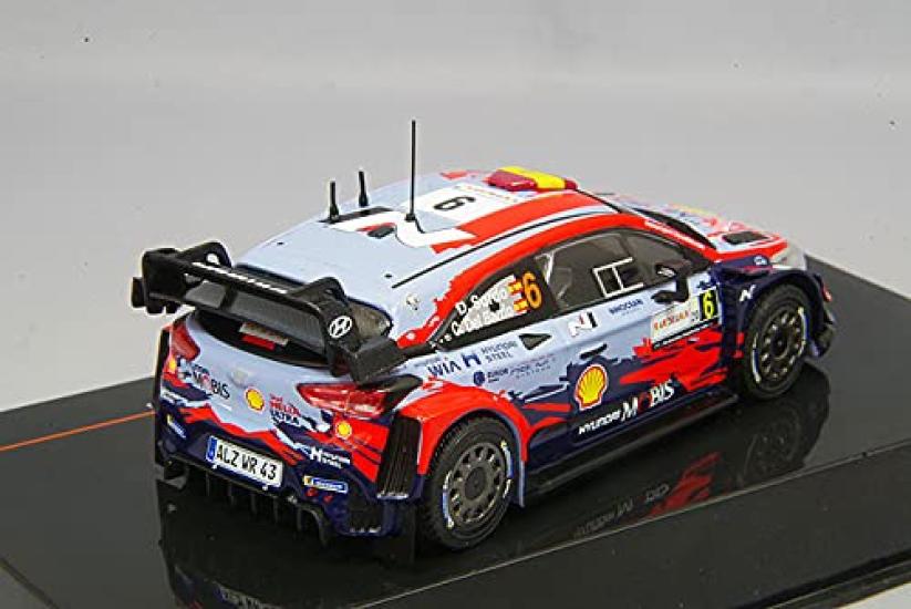 IXO Scale Hyundai i20 Coupe WRC 2020 Rallye de Sardaigne Barrio 1/43 #6 D. Sordo/C.D.
