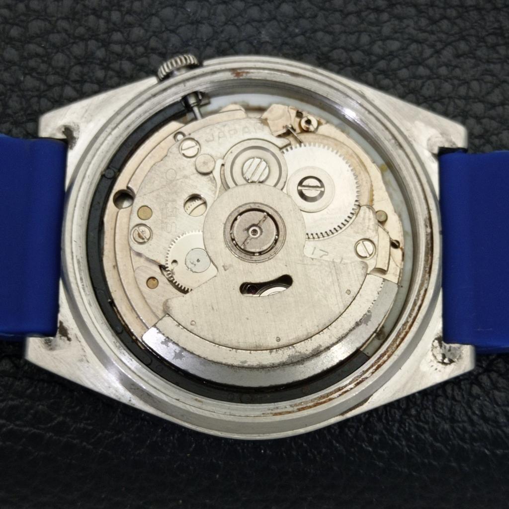 SEIKO VINTAGE AUTOMATIC 7009A JAPAN MENS FERRARI DIAL WATCH a700519-5