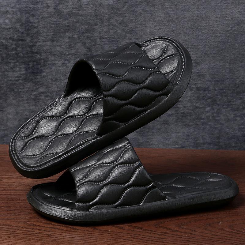 Dámské protiskluzové masážní domácí pantofle jednoduché koupelnové hotelové chladivé pantofle pro páry