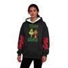 Women's Casual Fashion Plus Velvet Thickened Christmas Print Hooded Sweatshirt