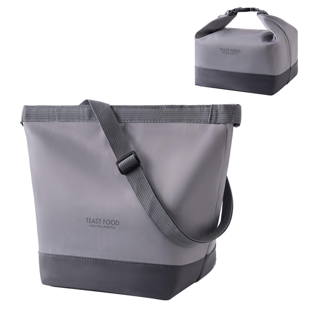 Insulated Crossbody Handbag Lunch Box with Shoulder Strap for Travel and Picnics