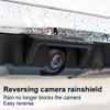 Rear Camera Car Rain Shield with Strong Adhesive Anti Rain Cover Sticker Trim Rain-proof Visor Shield Shade Trim Cover Sticker