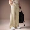 High-end American Summer Thin Ice Silk Quick-drying Mesh Breathable Casual Pants Men's Loose Large Size Wide-leg Straight-leg Pants