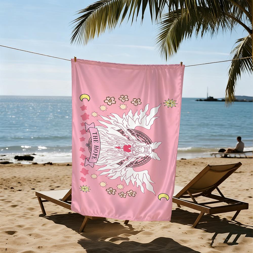 C-cardcaptor cute anime Towel Beach S-sakura Quick Dry Soft Pool Towels Gift for Travel Gym Shower Camping sports