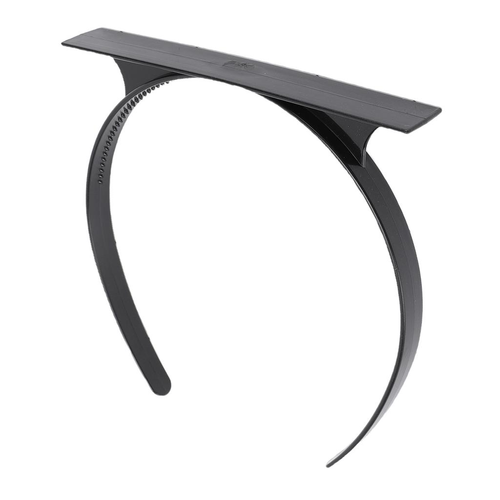 Graduation Cap Headband Insert Anti Fall Grad Cap Headband Holder for Graduates Students Black 1 Piece