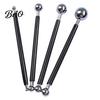 Fondant Decorating Tools 4Pcs Polymer Clay Shaping Tool Set, Sculpting Stick with Stainless Steel Ball, 4 Size DIY Pottery Modeling