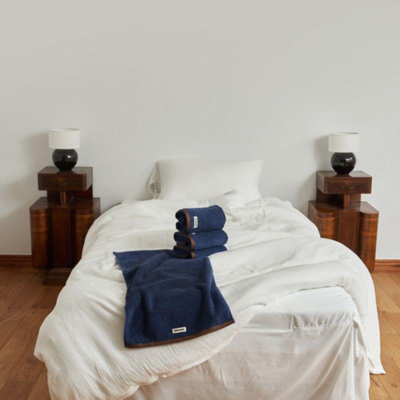 KOTONA Home Körperhandtuch Dunkelmarine