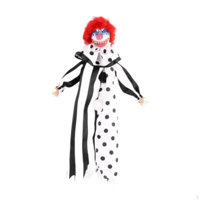Halloween Clown Wisząca ozdoba ozdoba Realistyczne dzieło sztuki Dekoracyjna zawieszka do biura