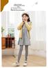 Girls' Cotton Cable Knit Bow Tights - Autumn/Winter Footed Leggings