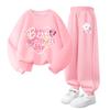 Disney Girls' Autumn Sweatshirt & Sweatpants Set