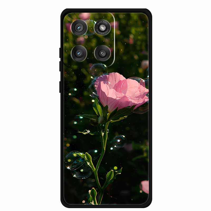 Phone Case for Motorola MOTO Edge 60 Stylus Fusion Protective Shell for Edge60 Fusion Stylus Soft Silicone Bumper Back TPU Cover