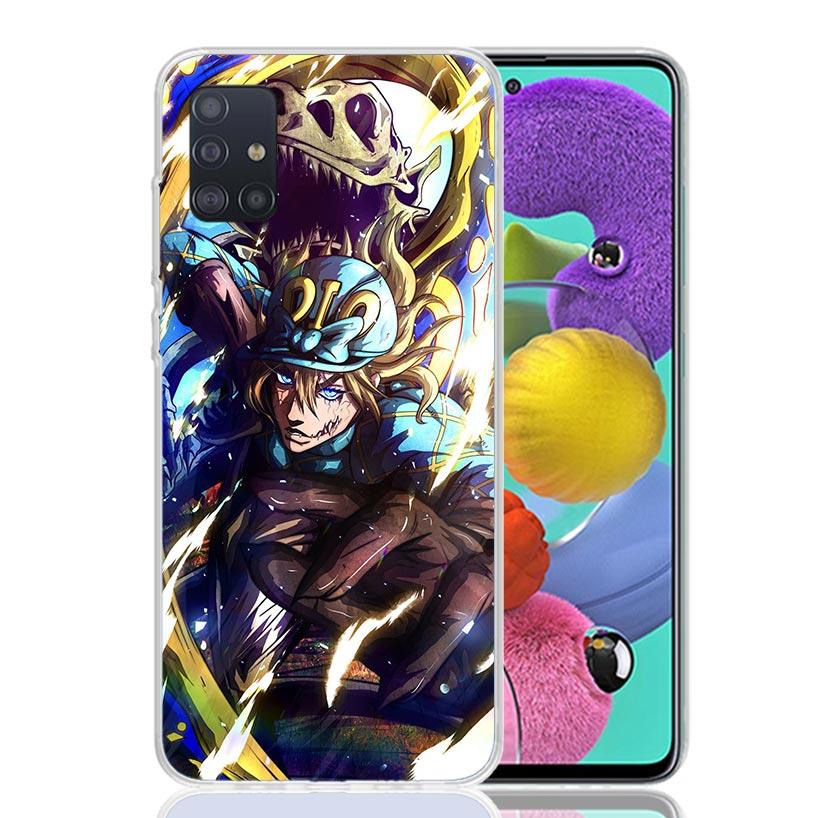 JoJo Adventure Dio Diego Brando Phone Case For Samsung Galaxy A52 A32 A22 A12 A02S A50S A30S A51 A31 AA71 Note 20 Ultra 10 S10 P