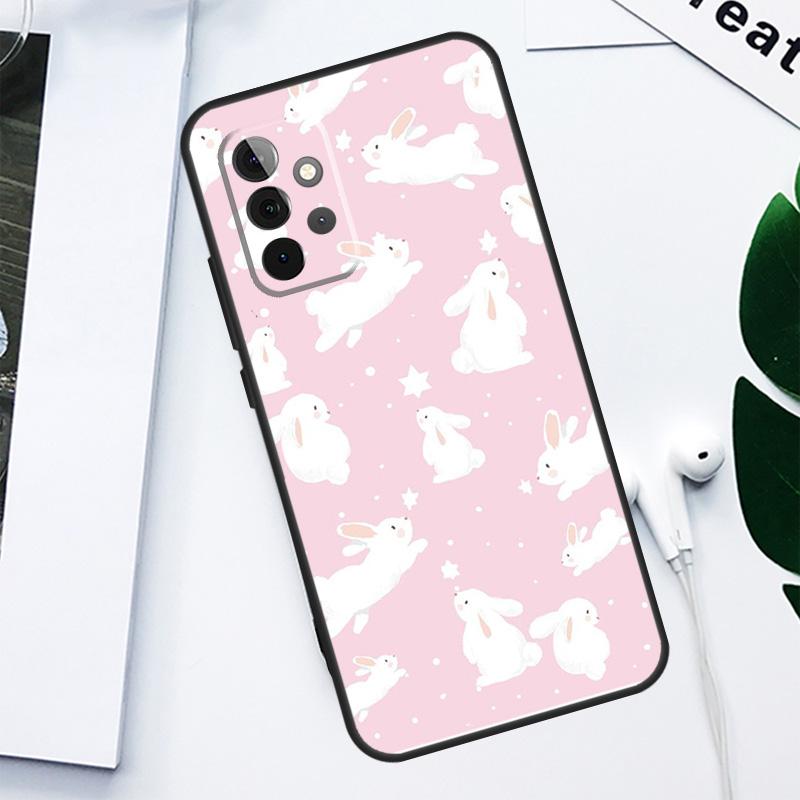 Rabbit For Samsung Galaxy A55 A54 A35 A15 A34 A14 A53 A33 A13 A05 A06 A16 A22 A32 A52 Phone Case