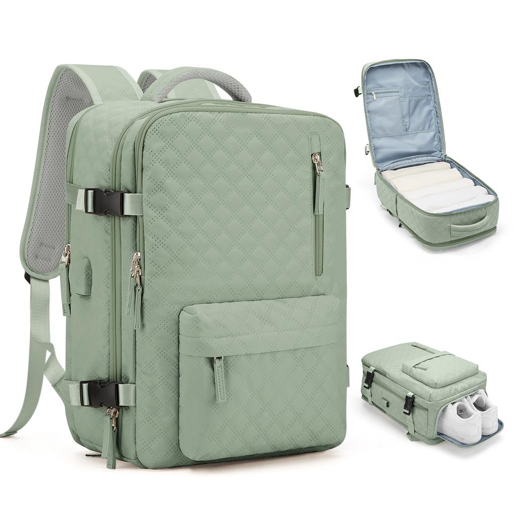 Anti-Theft Travel Laptop Backpack for Men and Women Business Flight Approved Carry-on Waterproof Daypack