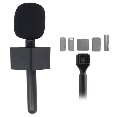 Lightweight Stand Holder Handheld Microphone Adapter for Rode Wireless GO II For Reports