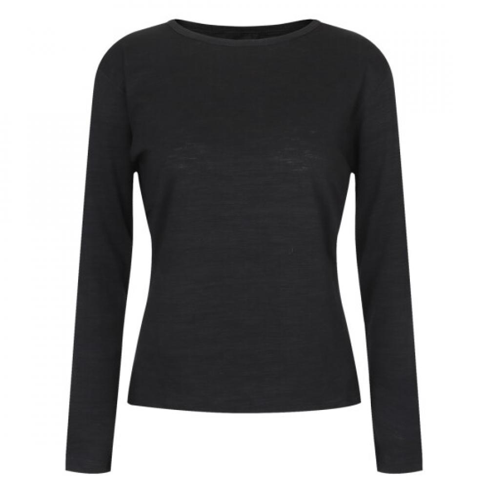 Shop Women S Korean Modal midSeaSon Roundneck Side Shirred Tee Black Dai wSh