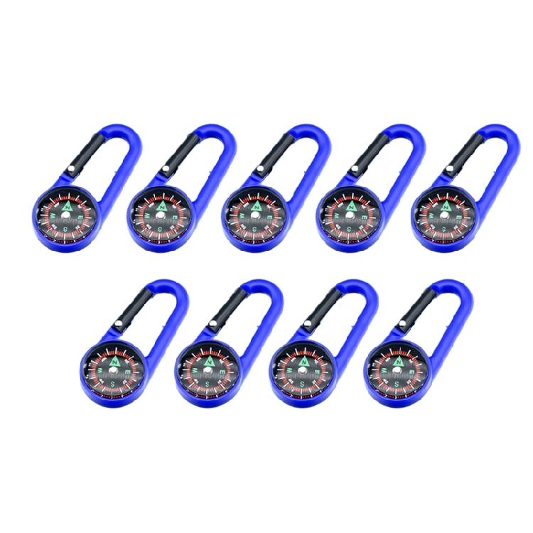 Navigation Tool Compasses for Teen Adults Hiking Fishing Camping Multifunction Keychain Pocket Carabiner Compasses Pendant