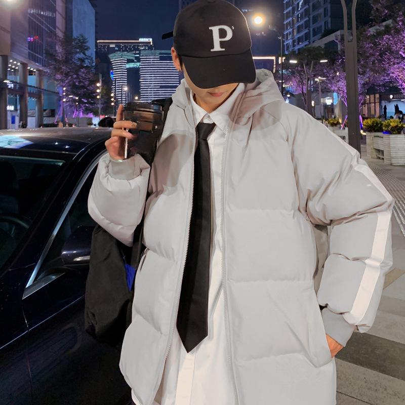 

Пуховик Мужская стеганая куртка Стеганая куртка в гонконгском стиле Утолщенная куртка Стеганая куртка Стеганая куртка Стеганая куртка Молодежная Guochao 3XL светло-серый