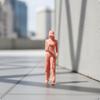 Miniature Standing Figure Detailed Female Model Collectible Figurine for Collectors,