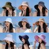 Korean Style Outdoor Bucket Hat With Double Layer Brim For Sun Protection And Water Resistance